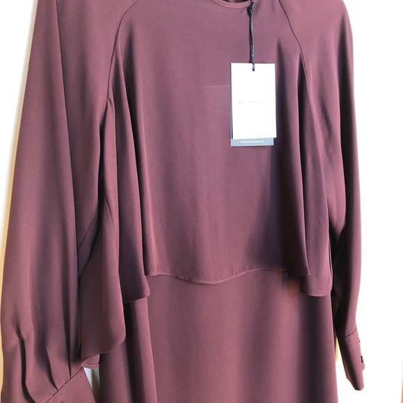 Target Who What Wear Burgundy Dress - Picture 3 of 7